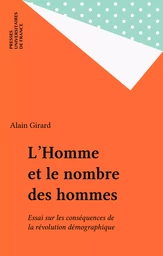 L'Homme et le nombre des hommes