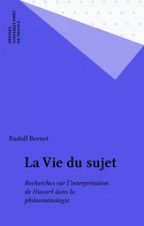 La Vie du sujet