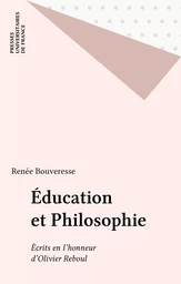 Éducation et Philosophie