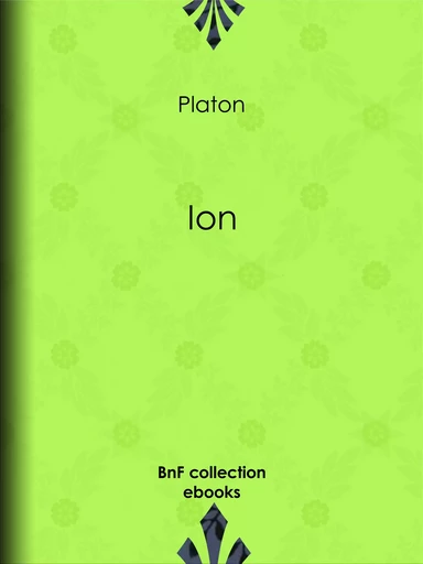 Ion -  Platon, Émile Chambry - BnF collection ebooks