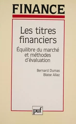 Les Titres financiers