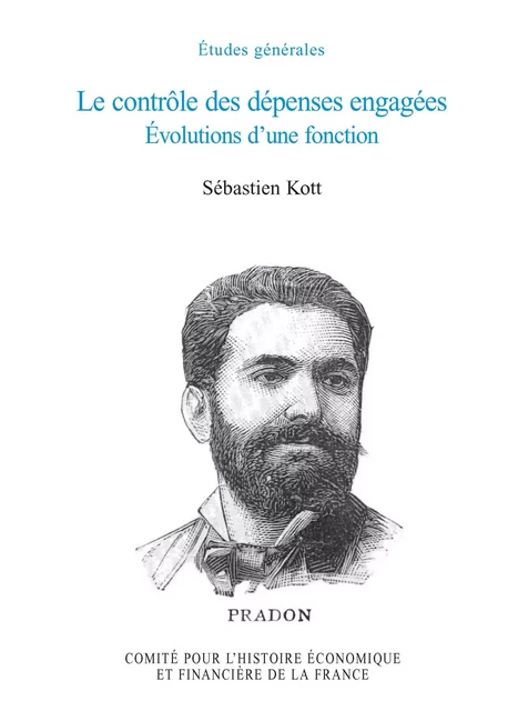 Le contrôle des dépenses engagées - Sébastien Kott - Institut de la gestion publique et du développement économique