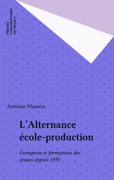 L'Alternance école-production