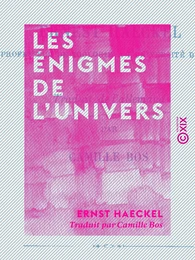 Les Énigmes de l'univers