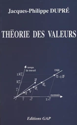 Théorie des valeurs : théorie économique et politique