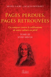 Pages perdues - Pages retrouvées - Tome 3