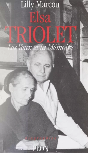 Elsa Triolet - Lilly Marcou - FeniXX réédition numérique