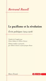 Le Pacifisme et la Révolution