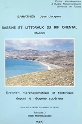 Bassins et littoraux du Rif oriental (Maroc)