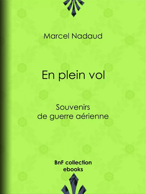 En plein vol - Gustave Nadaud - BnF collection ebooks