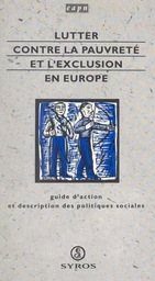 Lutter contre la pauvreté et l'exclusion en Europe