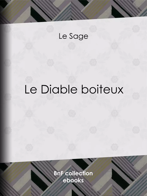 Le Diable boiteux - le Sage - BnF collection ebooks