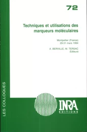 Techniques et utilisations des marqueurs moléculaires