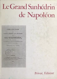 Le grand Sanhédrin de Napoléon