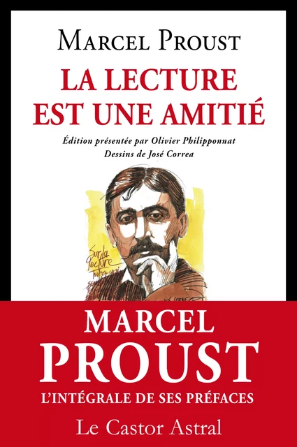 La lecture est une amitié - Marcel Proust - Le Castor Astral éditeur