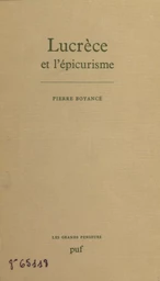 Lucrèce et l'épicurisme