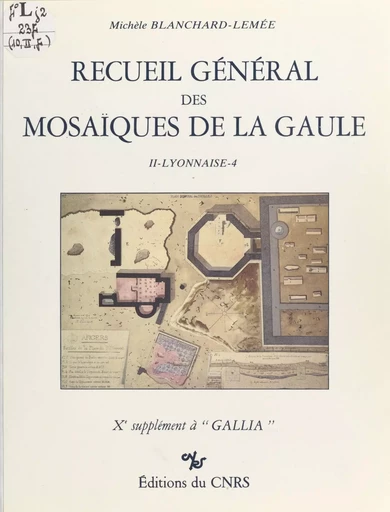 Recueil général des mosaïques de la Gaule (2.4) : Lyonnaise - Michèle Blanchard-Lemée - CNRS Éditions (réédition numérique FeniXX) 