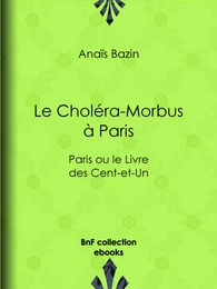 Le Choléra-Morbus à Paris