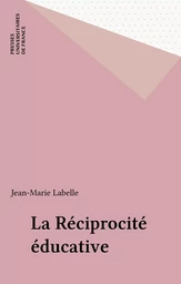 La Réciprocité éducative