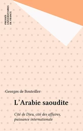 L'Arabie saoudite