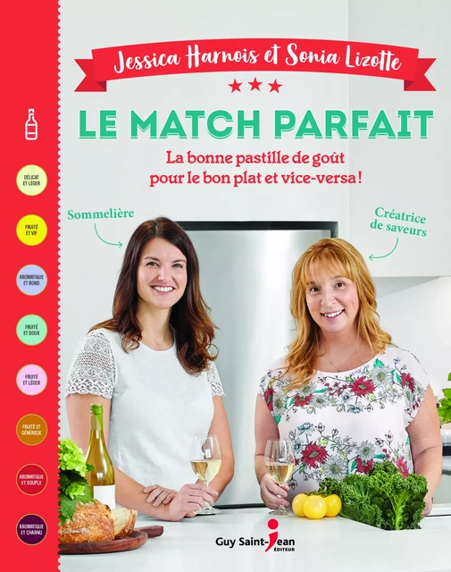 Le match parfait - Sonia Lizotte, Jessica Harnois - Guy Saint-Jean Editeur