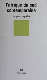 L'Afrique du Sud contemporaine