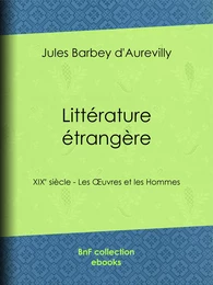 Littérature étrangère