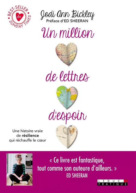 Un million de lettres d'espoir - Jodi Ann Bickley - Éditions Leduc