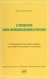 L'Europe des surrégénérateurs