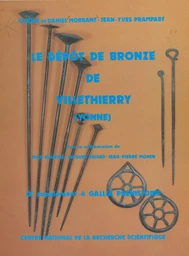 Le dépôt de bronze de Villethierry, Yonne