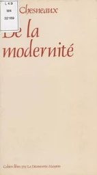 De la modernité