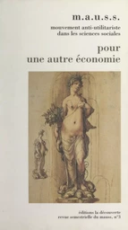 Pour une autre économie