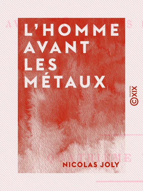 L'Homme avant les métaux - Nicolas Joly - Collection XIX