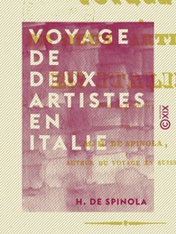 Voyage de deux artistes en Italie