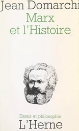 Marx et l'histoire