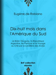 Dix-huit mois dans l'Amérique du Sud