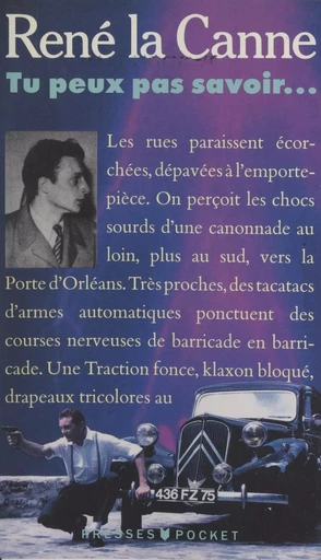 Tu peux pas savoir... - René Girier - (Pocket) réédition numérique FeniXX