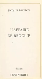 L'affaire de Broglie