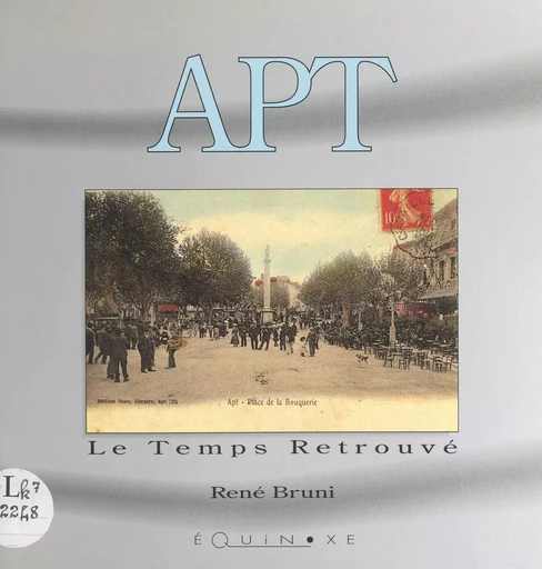 Apt - René Bruni - (Equinoxe) réédition numérique FeniXX