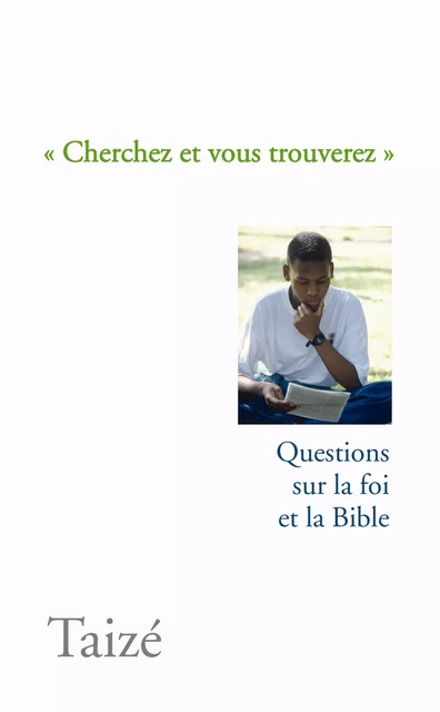 Cherchez et vous trouverez -  Collectif - Les Presses de Taizé