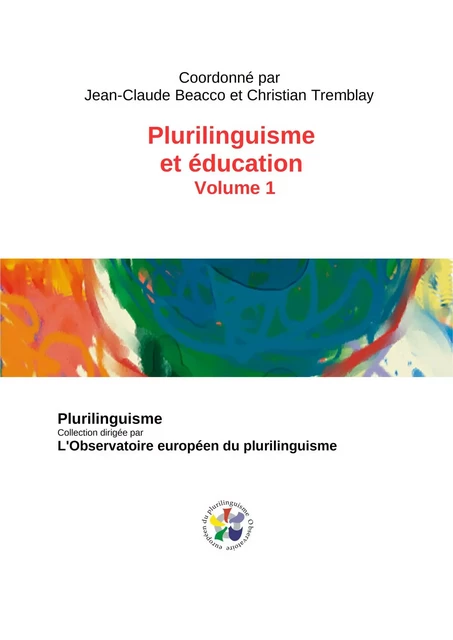 Plurilinguisme et éducation - Coord. J.-C. Beacco et C. T - Bookelis