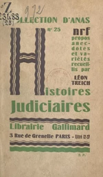 Histoires judiciaires