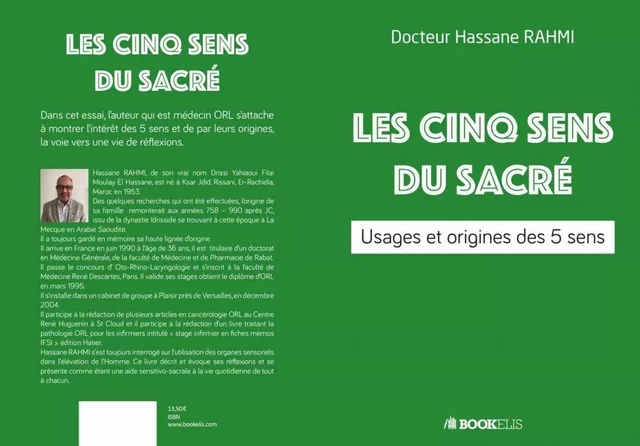 LES 5 SENS DU SACRE - El Hassane Docteur RAHMI - Bookelis