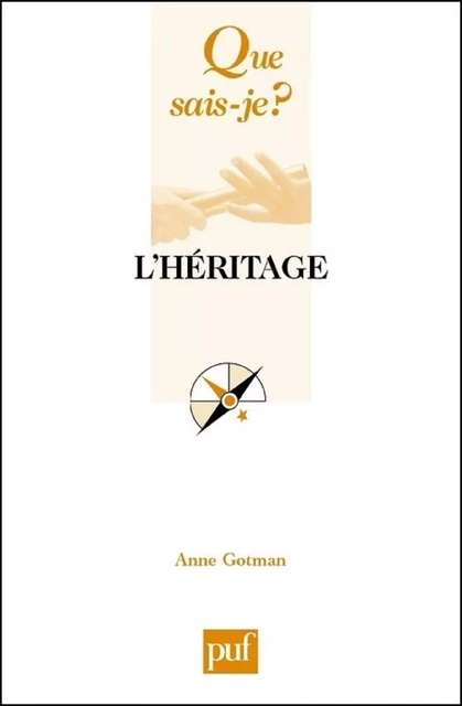 L'héritage -  Gotman Anne - Humensis