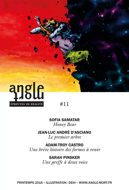 Angle Mort numéro 11 - Jean-Luc André d'Asciano, Adam-Troy Castro, Sarah Pinsker, Sofia Samatar - Angle Mort