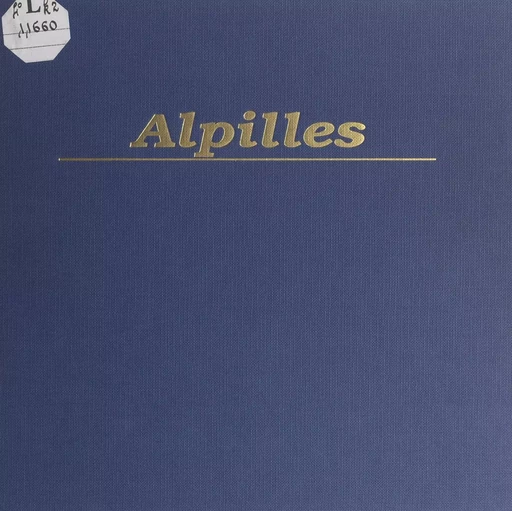 Alpilles - Alain Paire - (Edisud) réédition numérique FeniXX