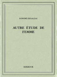 Autre étude de femme