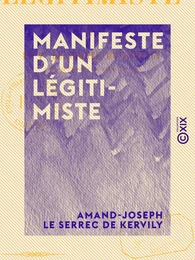 Manifeste d'un légitimiste