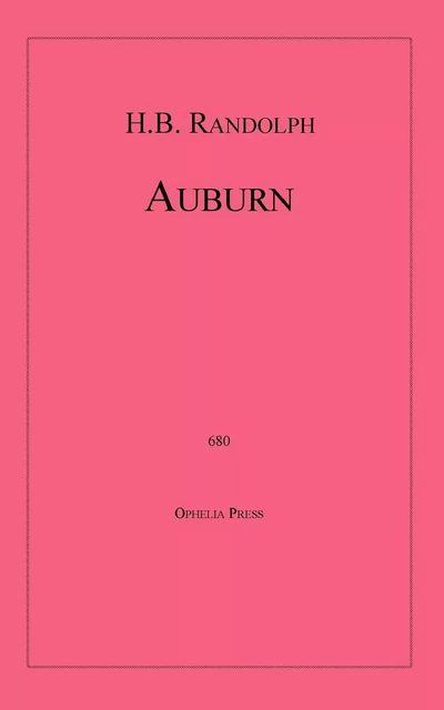 Auburn - H.B. Randolph - Disruptive Publishing