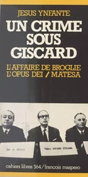 Un crime sous Giscard